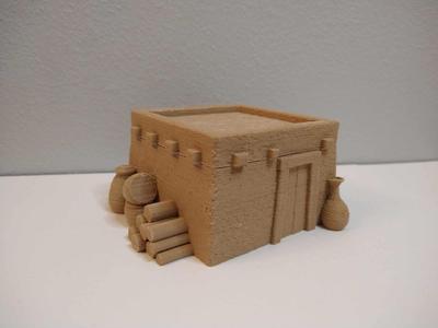 Age of Empires  Lidded Box - Tool Age Greek House