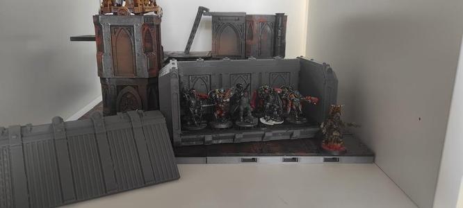 Shipping container for scifi tabletop