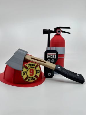 Firefighter Pretend Play Set