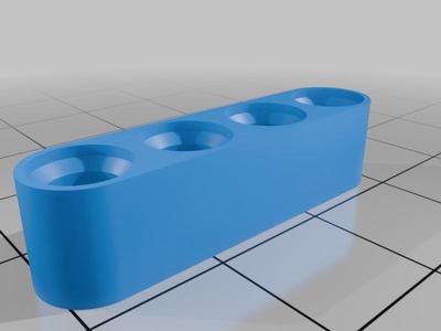 Lego® Technic compatible clamping brick