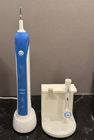 Oral-B toothbrush holder