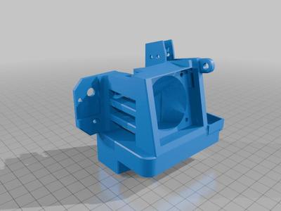 Spider v3 Hot end Satsana Ender 3 V2 with 5015 fan