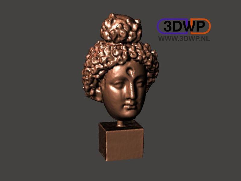 Head Of Buddha 3D Scan (Bodhisattva Sculpture)