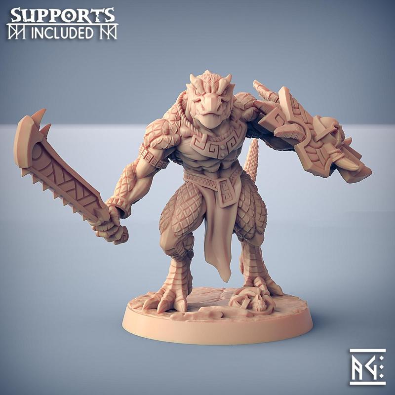 Goldmaw Lizard - A (Male) Modular