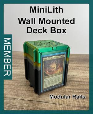 GEARXYZ MetaMorph MiniLith Wall mount Deckbox