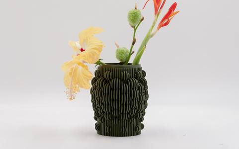 Bubble vase 03 | STL file | Planter & Pen stand model