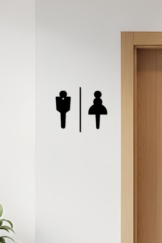 WC, Toilet Sign, Restroom