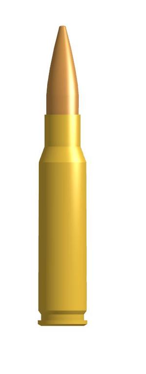 7.62x51mm NATO dummy round