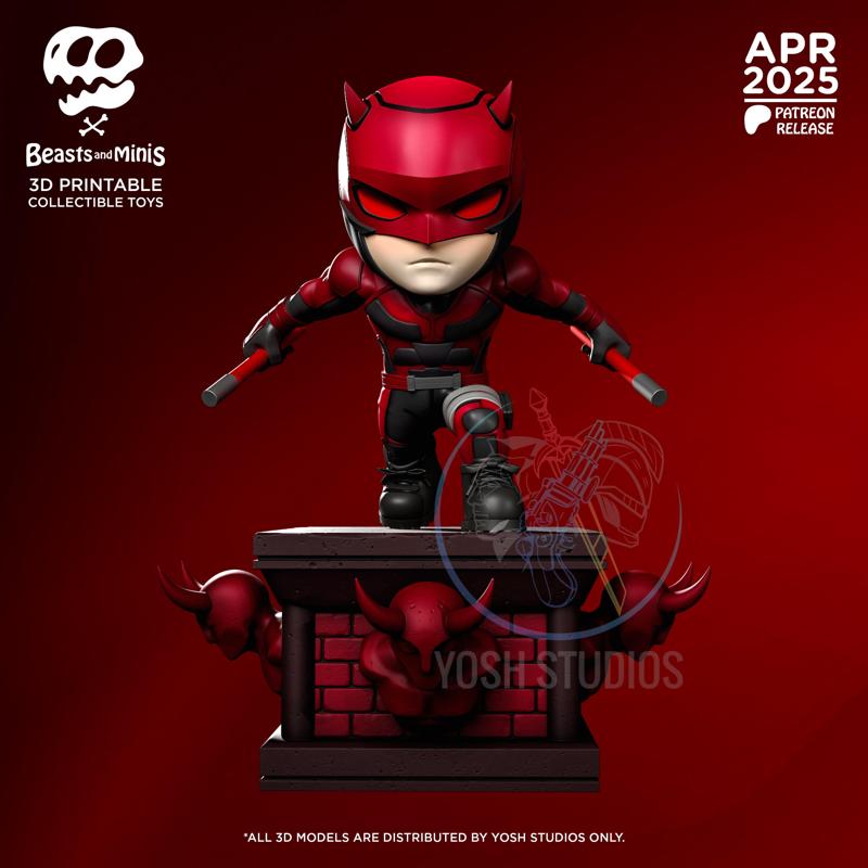 Daredevil Mini 3D Printer STL File