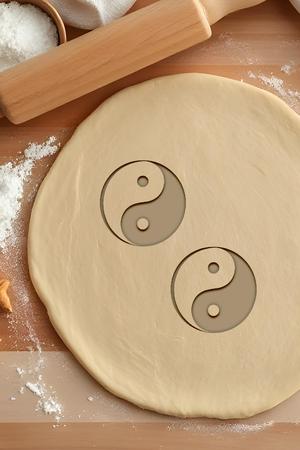 Yin Yang Cookie Cutter, Biscuit Cutter