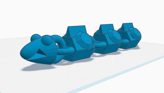 The Chain Snake (Movable Fidget Toy)
