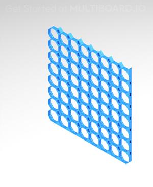 8x8 Bottom Right Corner - Multiboard Border Tile