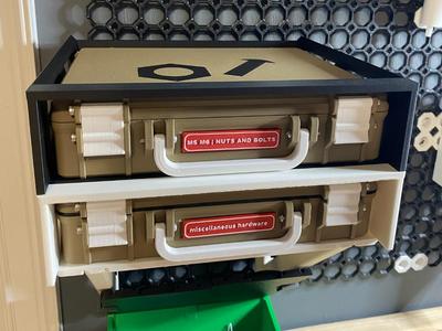 Gridfinity Rugged Case Shelf