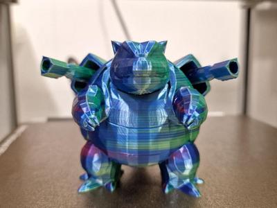 Blastoise low poly version Dannasis