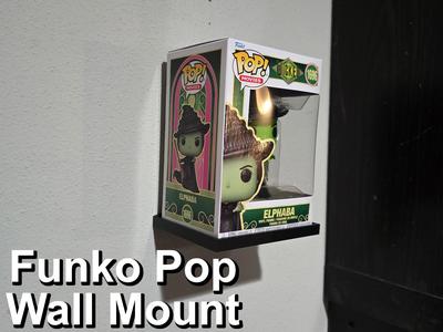 Funko pop vinyl figure wall mount