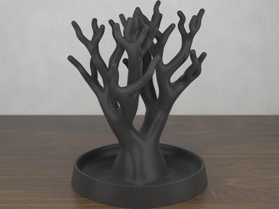 ORGANIC TREE JEWELRY STAND