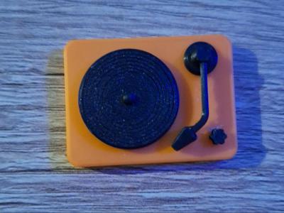 mini LP Player with trolley coin