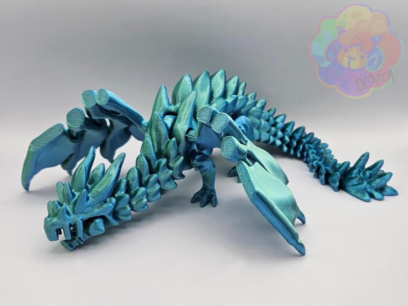 Floppy Dragon - Flexi Articulated Monster (pip)