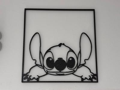 stitch wall art