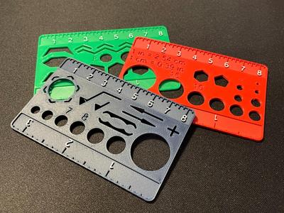 Wallet Utility/Stencil Card