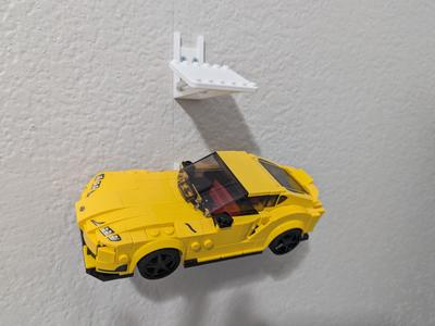 Model Brick (LEGOs) Speed Champions Wall Mount