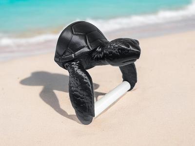Sea Turtle toilet paper roll holder