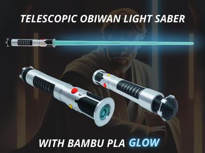 Obiwan telescopic light saber