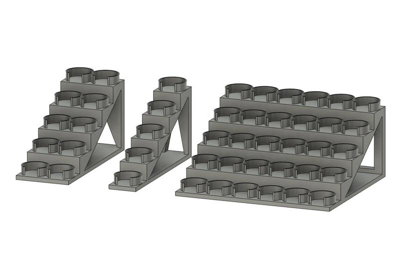 Pro Acryl Paint Rack (Fits IKEA MOPPE)