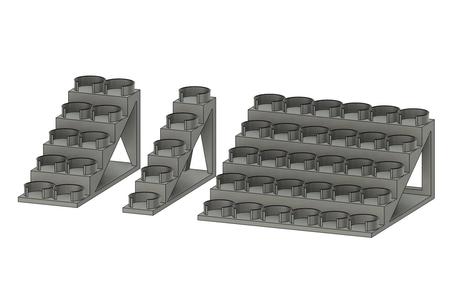 Pro Acryl Paint Rack (Fits IKEA MOPPE)