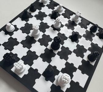 Jigsaw Chessboard