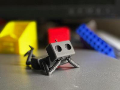 Stargazing robot admirer