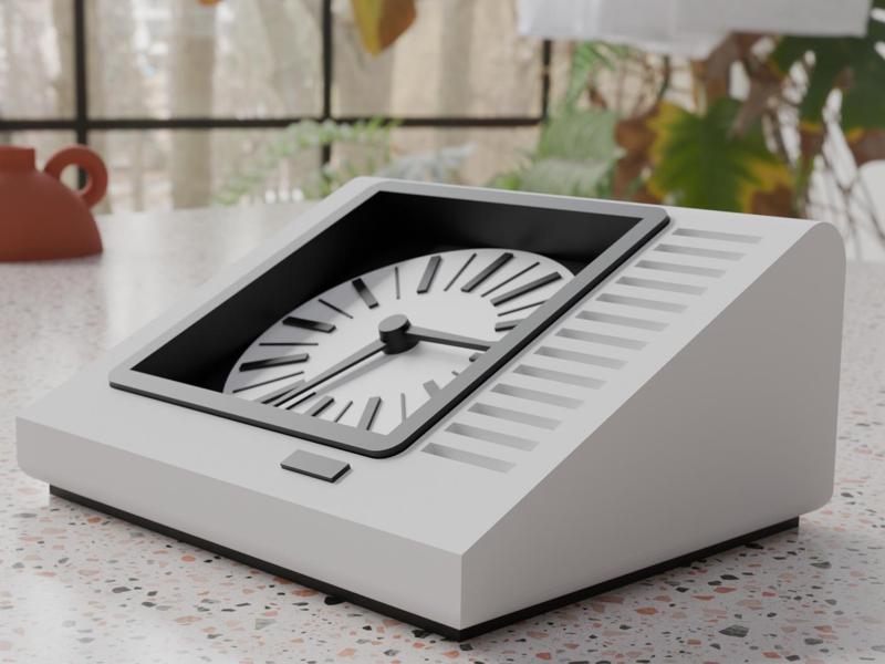 Modern Clock - Clock Components Kit 011