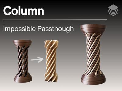 Column Impossible Passthrough