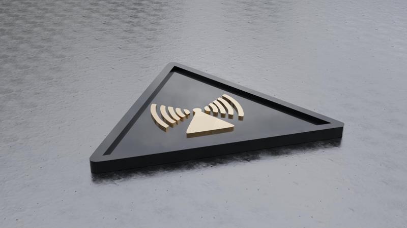 Non Ionizing Radiation Hazard Coaster (Coaster for Drinks) Bundle