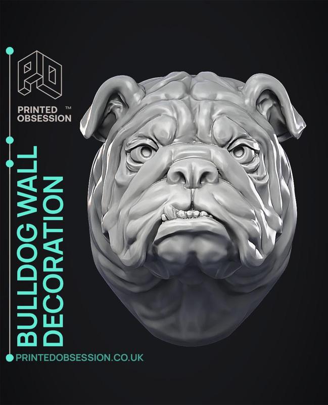 Bulldog - Wall Decoration