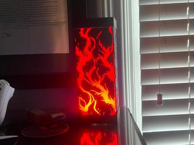 Flaming Lamp