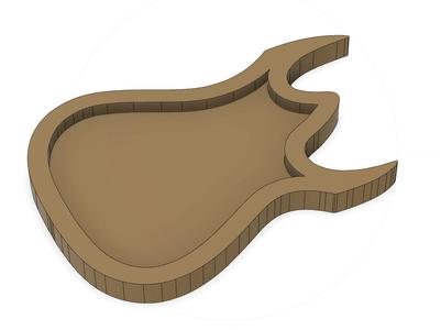 Model Guitar Tray