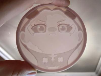 Cyberpunk Rebecca Coaster