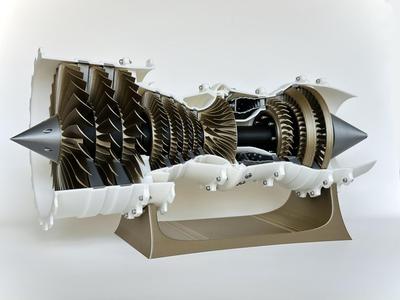 3D Printable Low Bypass Turbofan