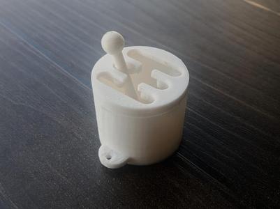 Gear Shifter Fidget Keychain