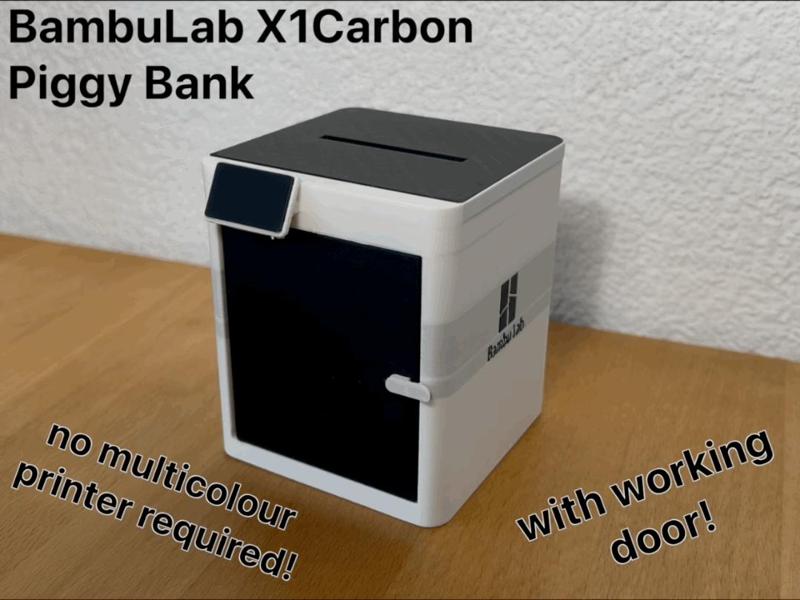 BambuLab X1C Piggybank