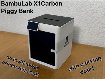 BambuLab X1C Piggybank