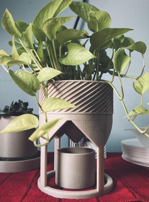 Zen Tower Planter
