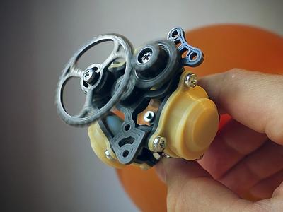 A compress air powered engine work fine