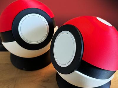 Pokeball MagSafe Charger w/optional Watch Charger