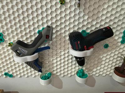 Drill/Glue gun Holder for HSW
