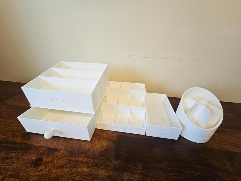 Make-up Storage Organization Container Set