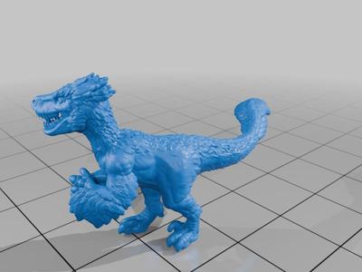 Feathered Raptors Remix - Tabletop Miniature (FDM friendly)