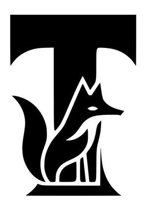 Fox alphabet: Letter T (version 1)
