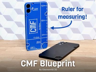 CMF Blueprint Case (incl. ruler for measuring!)